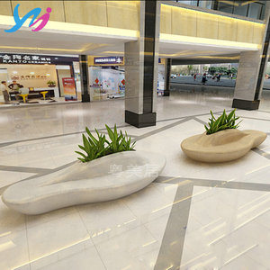 玻璃钢商场游艇造型美陈座椅