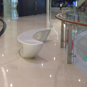 海雅百貨購物中心美陳裝飾玻璃鋼休閑座椅