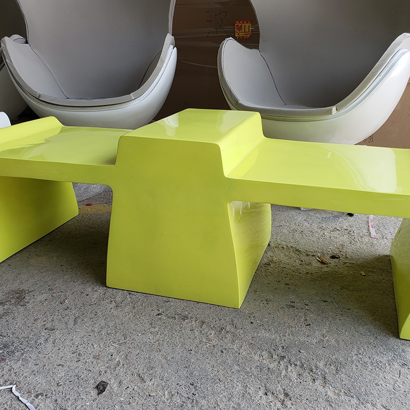 玻璃钢休闲坐凳粤美居休闲家具玻璃钢制品厂家